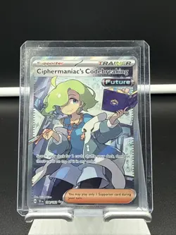 Ciphermaniac's Codebreaking 198/162 Pokemon Temporal Forces Trainer NEAR MINT NM - Image 1