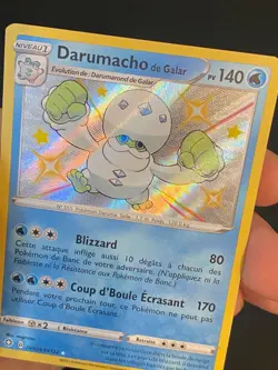 CARTE POKEMON DARUMACHO DE GALAR SV024/SV122 FR EB DESTINEES RADIEUSES - NEUF - Image 2