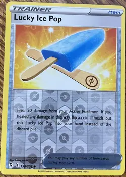 Lucky Ice Pop 150/203 - Reverse Holo - Evolving Skies - Uncommon - Read Desc. - Image 1