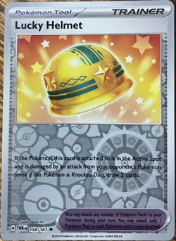 Lucky Helmet 158/167 - Reverse Holo - Twilight Masquerade - Uncommon - Read Desc - Image 1