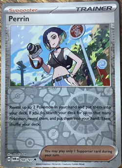 Perrin 160/167 - Reverse Holo - Twilight Masquerade - Uncommon - Read Desc. - Image 1