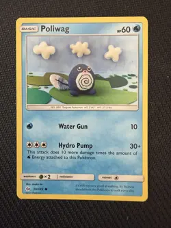 Pokemon Asako Ito Crochet Card Lot x5 Poliwag Gible Tynamo Marill Metapod - Image 2
