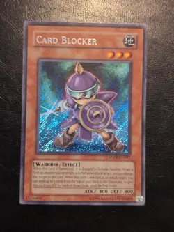 Yu-Gi-OH! SECRET RARE CARD BLOCKER ANPR-EN093 VLP - Image 1