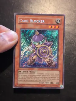 Yu-Gi-OH! SECRET RARE CARD BLOCKER ANPR-EN093 VLP - Image 3