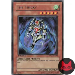 Yugioh The Tricky TDGS-EN090 Rare 1st Edition NM - Image 1