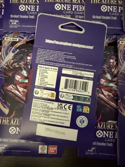 Lot Of 14 One Piece OP14 The Azure Sea’s Seven Sleeved Booster Pack - Image 3