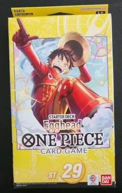 ONE PIECE CARD GAME EGGHEAD STARTER DECK ST 29 ENGLISH NEW SEALED TCG - Image 1