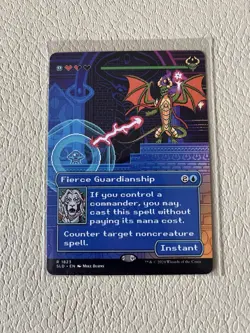 MTG English Fierce Guardianship NM Secret Lair Normal - Image 1