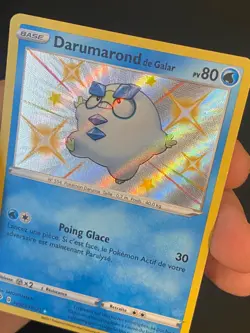 CARTE POKEMON DARUMAROND DE GALAR SV023/SV122 FR EB DESTINEES RADIEUSES - NEUF - Image 2