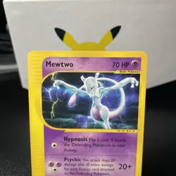 MEWTWO 56/165 Expedition NON-HOLO RARE E-Reader Pokemon TCG card NM - Image 2