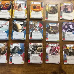 Star Wars Destiny Spirit of Rebellion Lot: 72 Dice, 360 Cards, 12 Legendary - Image 3