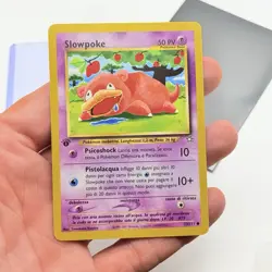 CARTA POKEMON SLOWPOKE 73/111- ITA 1 EDIZIONE - 2001 - NEO GENESIS - NEAR MINT - Image 2