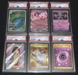 2023 Sv: 151 Mew Set ⭐PSA 9 MINT⭐ Graded Pokemon Card Slab Lot 🔥🔥🔥 - Image 1