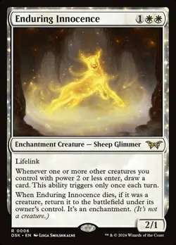 x1 Enduring Innocence R MTG Duskmourn: House of Horror M/NM, English - Image 1