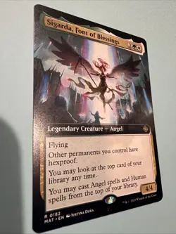 Sigarda, Font of Blessings (Extended Art) March of the Machine Mtg M/NM - Image 2
