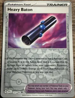 Pokemon Temporal Forces Reverse Holo 151/162 Heavy Baton NM/M (L) - Image 1