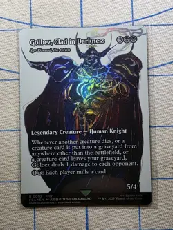 MTG Final Fantasy - Golbez, Clad in Darkness - FOIL Borderless - 0010 - Image 1