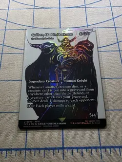 MTG Final Fantasy - Golbez, Clad in Darkness - FOIL Borderless - 0010 - Image 2