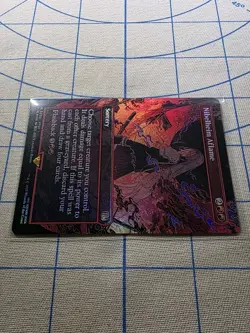 MTG Final Fantasy English Nibelheim Aflame Borderless 0339 Foil - Image 3