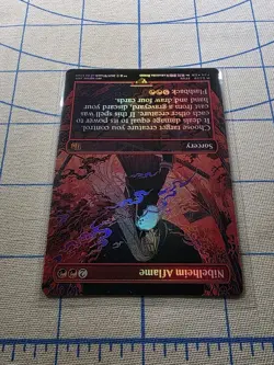 MTG Final Fantasy English Nibelheim Aflame Borderless 0339 Foil - Image 4