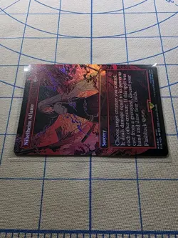 MTG Final Fantasy English Nibelheim Aflame Borderless 0339 Foil - Image 5