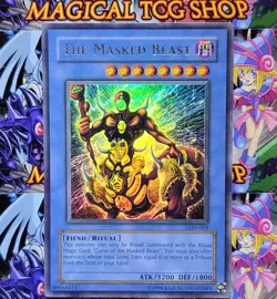 Yugioh The Masked Beast LON-001 Ultra Rare NM - Image 1