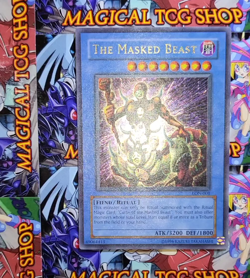 Yugioh The Masked Beast LON-001 Ultra Rare NM - Image 2