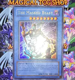 Yugioh The Masked Beast LON-001 Ultra Rare NM - Image 4