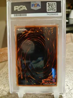 2002 Yugioh Lord of D. PSA 9 Unlimited SDK-041 Mint (Case Scuffs) - Image 2