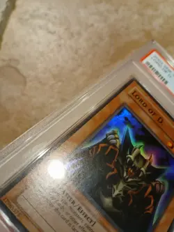 2002 Yugioh Lord of D. PSA 9 Unlimited SDK-041 Mint (Case Scuffs) - Image 3