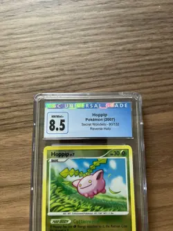 Pokemon Hoppip 2007 Secret Wonders 90/132 Reverse Holo CGC 8.5 NM/Mint+ - Image 2