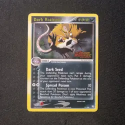 Dark Raticate 17/109 Team Rocket Returns Reverse Holo Pokemon TCG - NM - Image 1