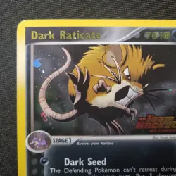 Dark Raticate 17/109 Team Rocket Returns Reverse Holo Pokemon TCG - NM - Image 3