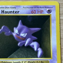 Shadowless Haunter Pokemon TCG 029/102 Uncommon Base Set Regular 1999 English - Image 3