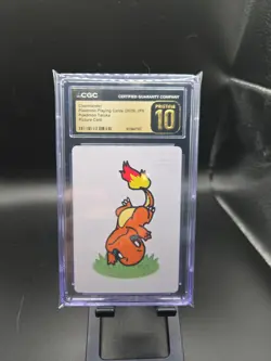 2025 POKEMON TARUKA PLAYING CARDS JAPANESE CHARMANDER CGC 10 PRISTINE - Image 1