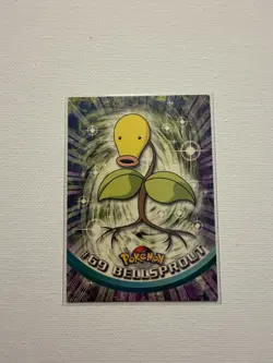 Bellsprout #69- Pokemon Topps TV Animation Card (Red Label) - Image 1
