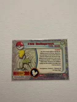 Bellsprout #69- Pokemon Topps TV Animation Card (Red Label) - Image 2