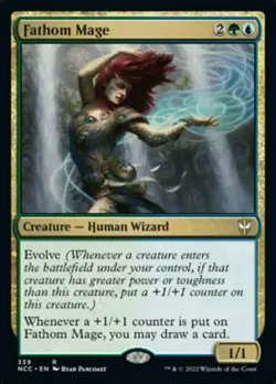 Fathom Mage x1 - Commander: Streets of New Capenna - NM-Mint, English - Commande - Image 1