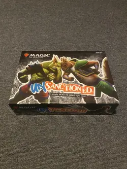 Unsanctioned Box Set Magic The Gathering Regular Full Art Decks Open Box Sealed - Image 1
