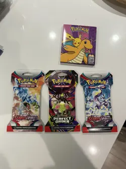 Pokemon TCG Sleeved Booster Lot + McDonald’s Pack (4 packs total) NEW / SEALED - Image 2
