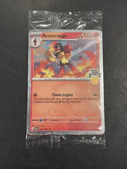 Pitch Black Armarouge Best Buy Promo Holo Rare 30th stamped sealed *in Hand* - Image 1