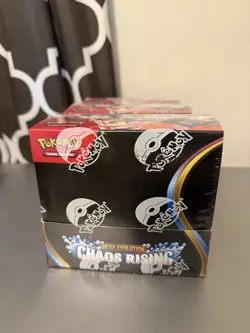 Pokemon Chaos Rising Booster Box New Sealed - Image 1