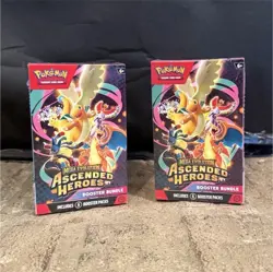 Pokemon TCG Mega Evolution Ascended Heroes Booster Bundle x2 - Image 1