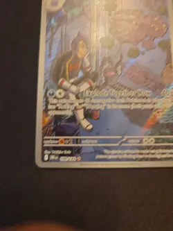 Pokemon Team Rocket's Weezing Illustration Rare Full Art Holo 130 HP 199/182 - Image 5