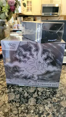 Pitch Black POKEMON CENTER Elite Trainer Box ETB and Booster bundle - Image 2