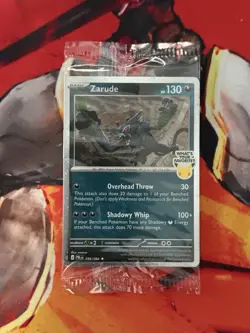 Zarude Pitch black promo gamestop NEW SEALED IN HAND! SHIPS FAST - Image 1
