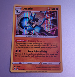 Lucario 079/172 Brilliant Stars Holo Rare English 2022 Stage 1 120 HP - Image 1