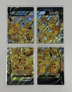 Pokemon TCG Pikachu V-Union Set of 4 Celebrations Collection Black Star Promo - Image 1