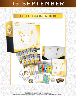 Pokemon 30th Anniversary Celebration Elite Trainer Box ETB Ships 9/16 PRESALE - Image 2