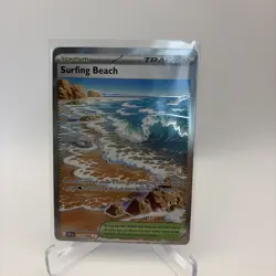 Surfing Beach 114/086 Pokemon Chaos Rising - Image 1